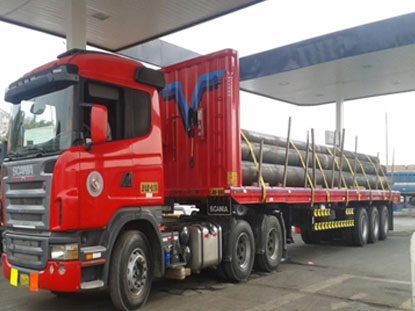 Transporte de maquinarias y equipos