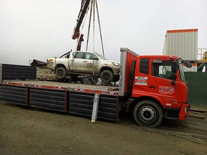 Transporte de maquinarias y equipos