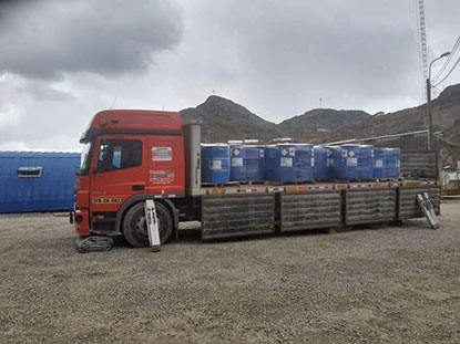 Transporte de materiales peligrosos 